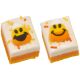 Candy Corn 1.15 inch Sugar Decoration 6 pieces