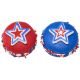 Patriotic USA Star 1.5 inch Sugar Decoration 4 pieces