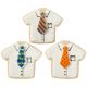 Man Tie 1.35 inch Sugar Decoration 4 pieces