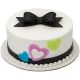 Gumpaste 6 inch Black Bow