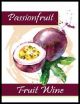 Passionfruit Fruit Wine Labels 30 pieces