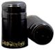 Black Gold Grape Wine Bottle Shrink Capsule 30 pieces
