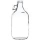 Clear Glass Jug 1/2 Gallon