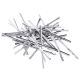 Silver Metallic Twist Ties 100 pieces