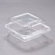 5-1/8 Hinged Clear Container 25 pieces