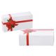 1/4 LB Ribbon Holly Candy Box 5 pieces