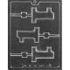 Number One Chocolate Lollipop Mold