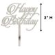 Happy Birthday Silver Pick