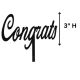 Congrats Black Pick