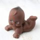 Kewpie Baby African American 1.75 inch 6 pieces