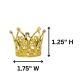 Mini Gold Crown 1.75 inch