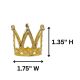 Gold Crown 1.75 inch