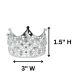 Silver Crown 3 inch
