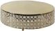 Gold Cake Stand with Crystals 13.75 inch