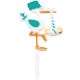 Stork Pick Cake Decoration