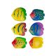 Tropical Fish Cake Decoration 4 pieces