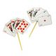 Playing Card Pick 4 pieces