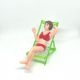 Girl in Beach Chair Cake Decoration