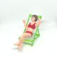 Girl in Beach Chair Cake Decoration