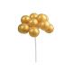Gold Balloon Cluster Pick