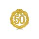 50th Anniversary Wreath Cake Decoration