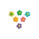 Royal Icing 5/8 inch Flower Mix 12 pieces