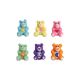 Royal Icing 3/4 inch Teddy Bear Mix 12 pieces