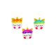 Unicorn Icing Faces Decoration 3 pc