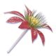 Red Poinsettia Pick 6 pieces