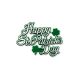 Happy St Patricks Day Cake Decoration