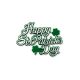 Happy St Patricks Day Cake Decoration