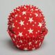 Red White Star Baking Cups 50 pieces
