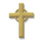 Gold Cross 4.25 inch Sugar Decoration