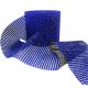 Royal Blue Bling Mesh Cake Wrap 1 yard