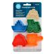 Transportation Cookie Stamp Set 4 pieces