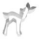Fawn 4.5 inch Cookie Cutter
