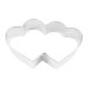 Double Heart 3.5 inch Cookie Cutter