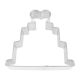 Wedding Cake 4 inch Cookie Cutter