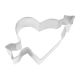 Heart Arrow 4 inch Cookie Cutter