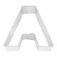 Letter A Cookie Cutter 3 inch