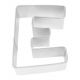 Letter E Cookie Cutter 3 inch