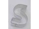 Letter S Cookie Cutter 3 inch