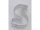 Letter S Cookie Cutter 3 inch