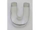 Letter U Cookie Cutter 3 inch