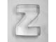 Letter Z Cookie Cutter 3 inch