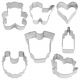 Baby Mini Cookie Cutter Set 7 pieces