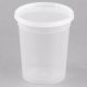 32 oz Deli Food Plastic Container and Lid