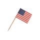 USA American Flag Pick 30 pieces