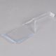 10 inch Clear Disposable Serving Spatula