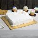 16 inch Gold Square Cake Drum